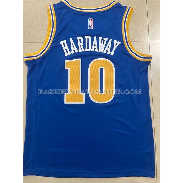 Maillot Golden State Warriors Tim Hardaway NO 10 Classic 2022-23 Bleu